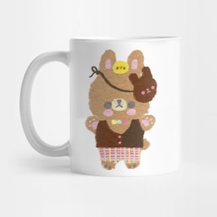 Chokobi-chan the Chocolate Bunny Mug